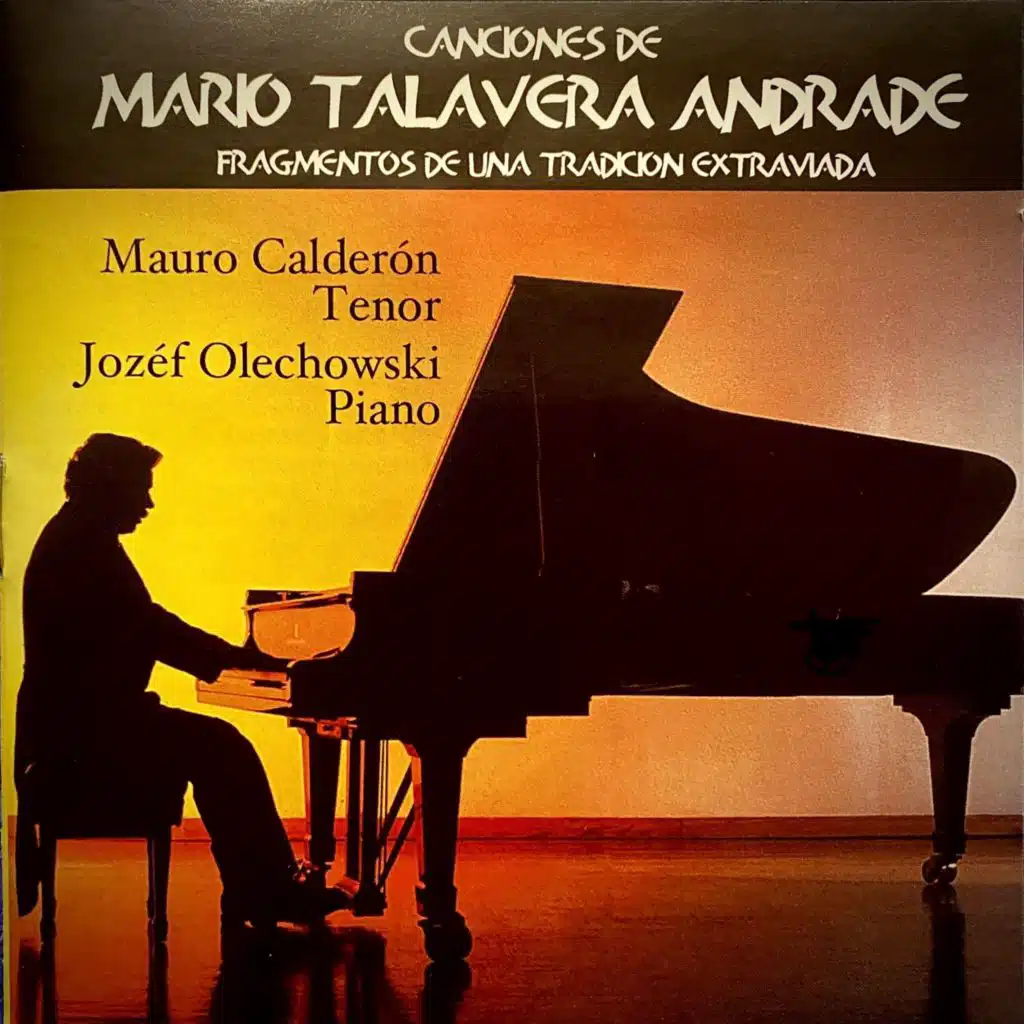 Canciones de Mario Talavera Andrade