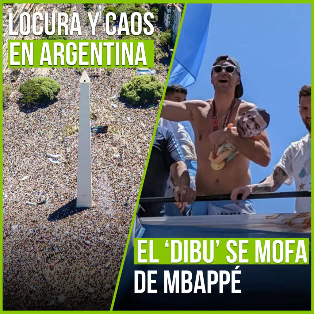 GMF 21 de diciembre - "Caos en Argentina, Dibu se mofa de Mbappé, 2ª ronda de Copa sin sorpresas, Xavi pide no tocar demasiado la plantilla, Isco se irá del Sevilla, CR7 en el peor once del Mundial."