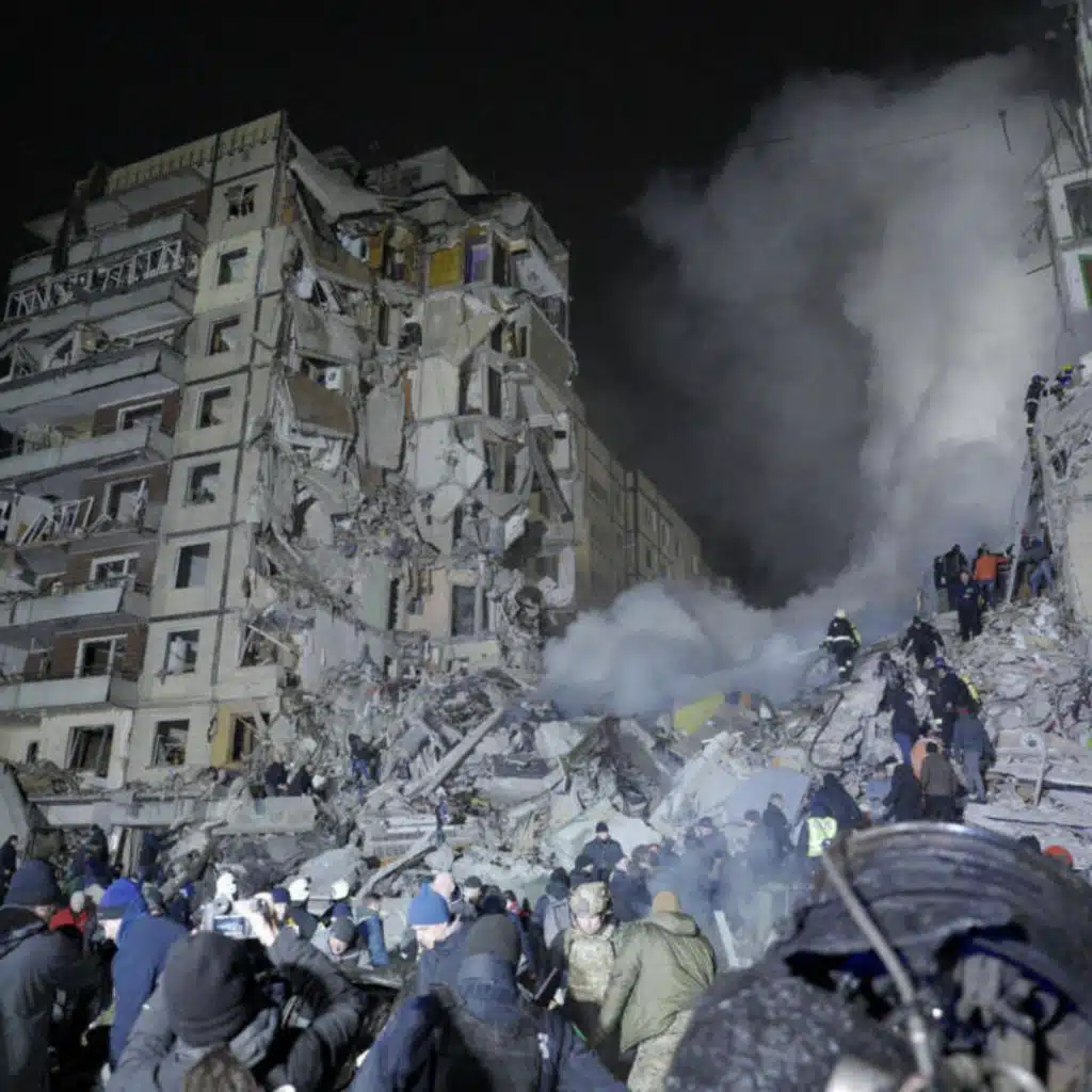 ارتفاع حصيلة القتلى في الهجوم الروسي على دنيبرو