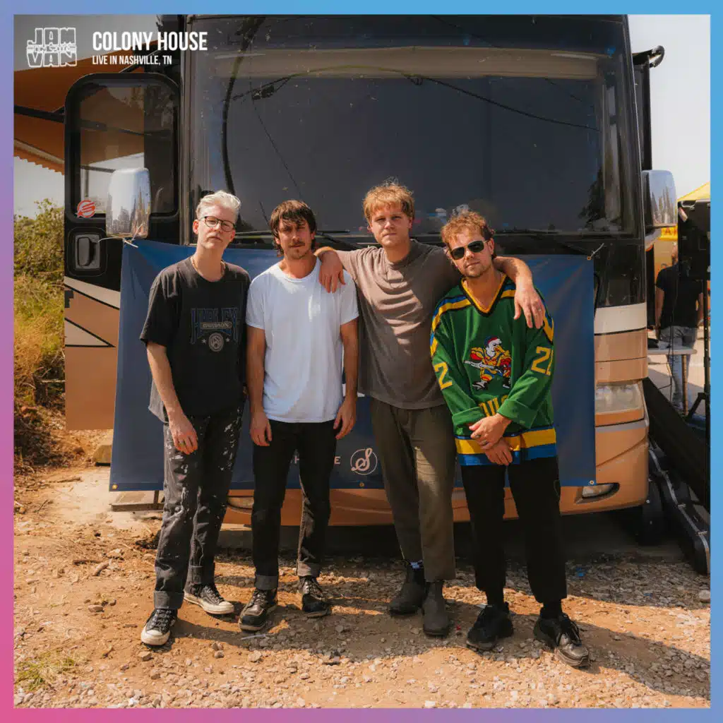 Colony House - Jam in the Van (Live Session, Nashville, TN 2022)