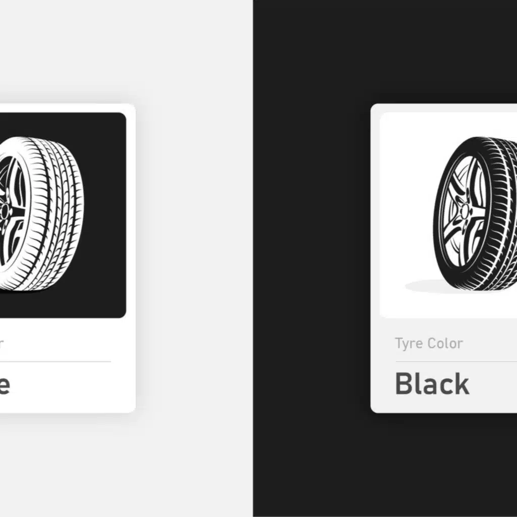 Why are tyres black?