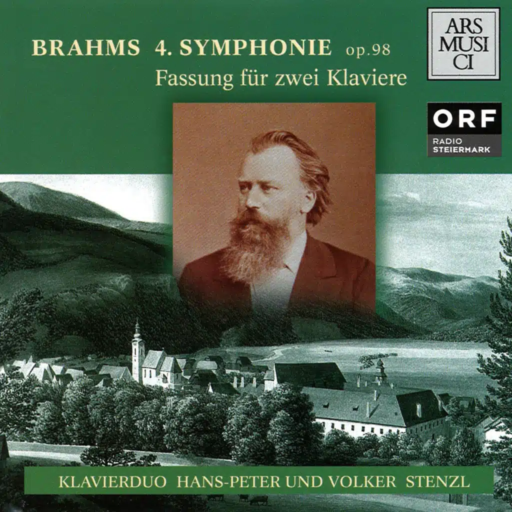 Symphony No. 4 in E Minor, Op. 98: I. Allegro non assai (Arr. for two pianos by Hans-Peter, performed on two Fazioli-pianos)