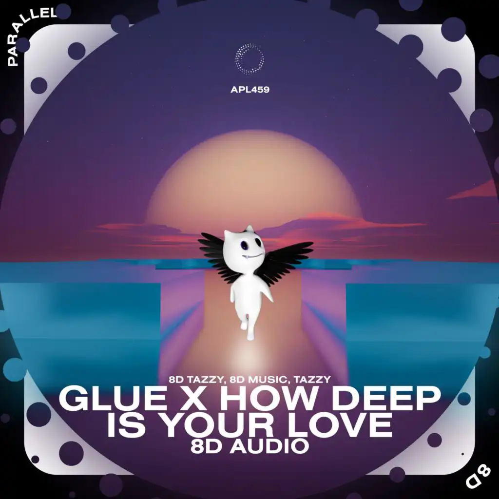 Glue x How Deep Is Your Love - 8D Audio