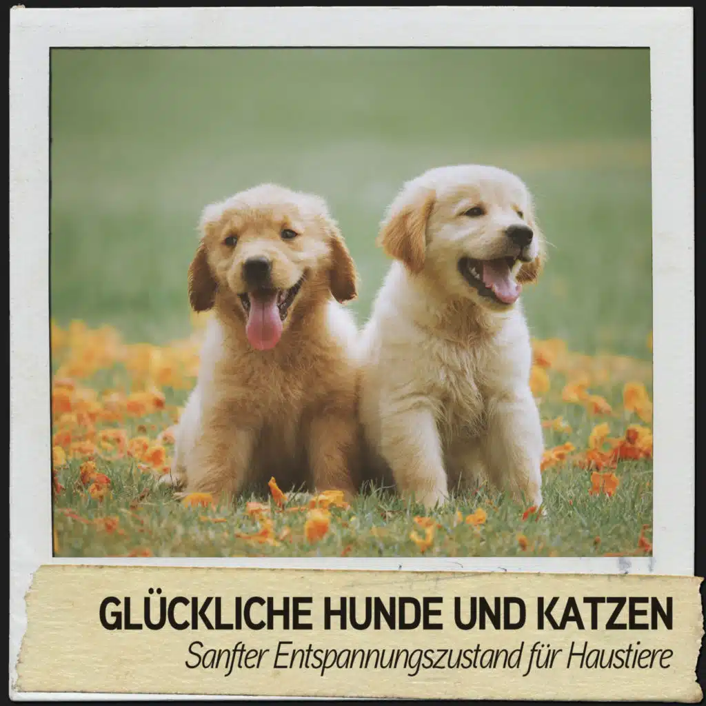 Katze und Hund Musik Platz: Sanfter Entspannungszustand für Haustiere