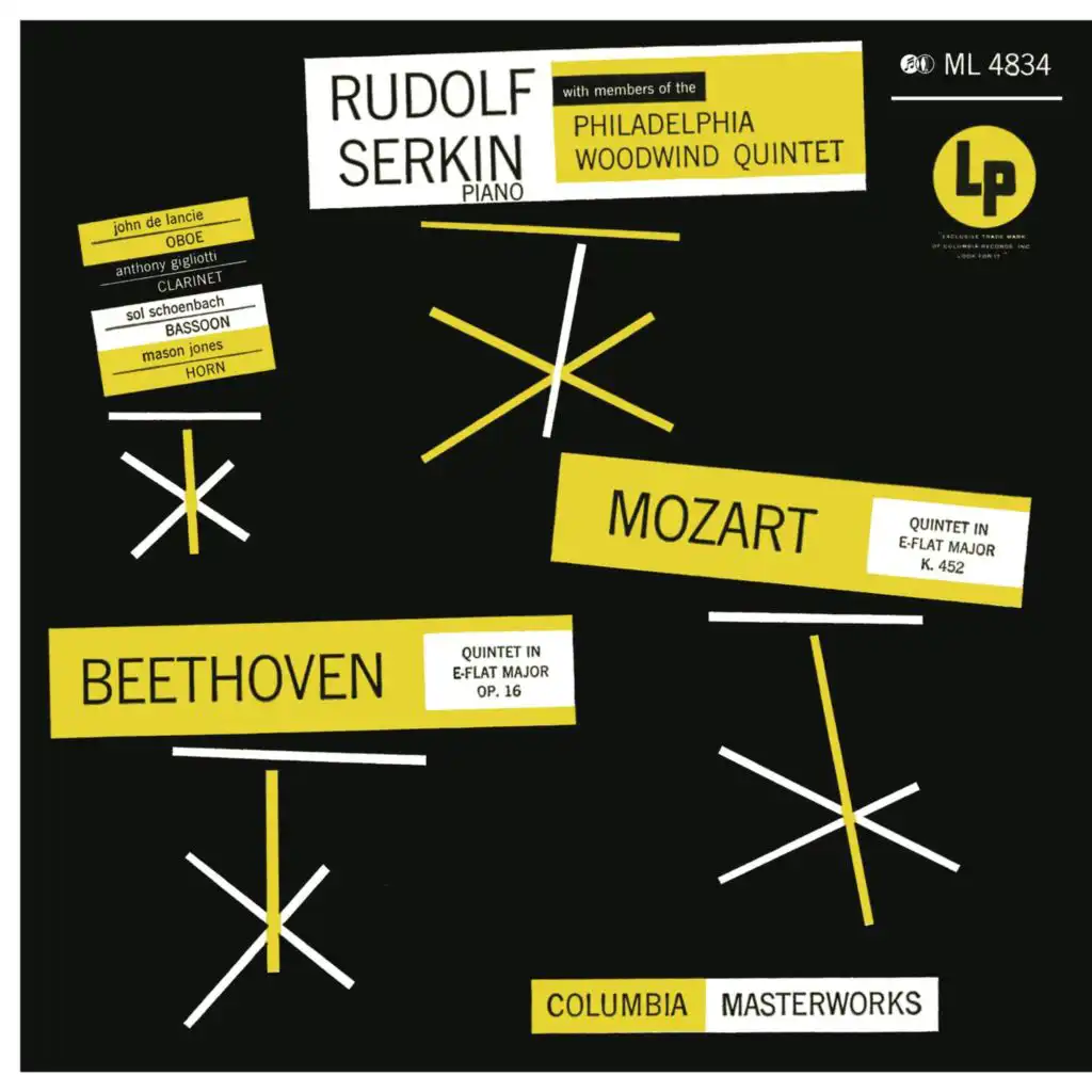 Mozart & Beethoven: Quintets for Piano & Winds