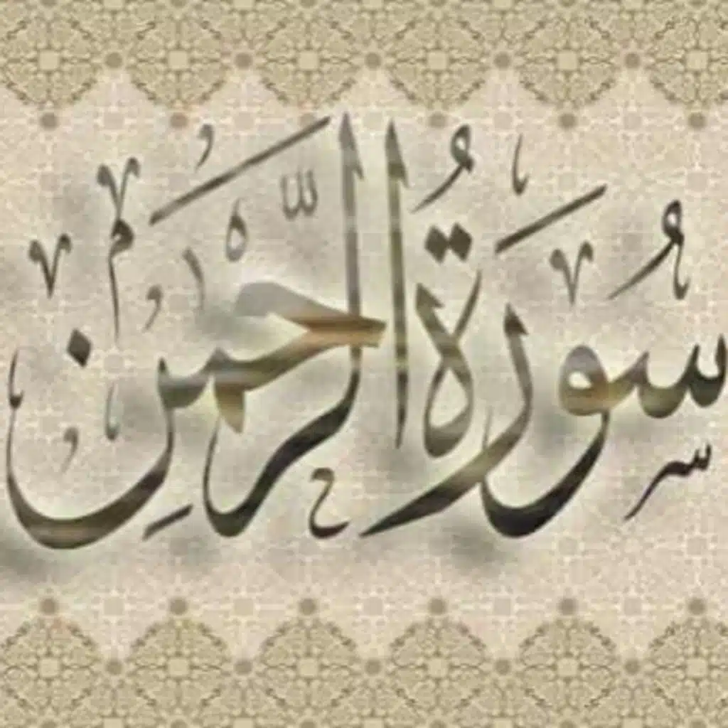 سورة ( الرحمن )