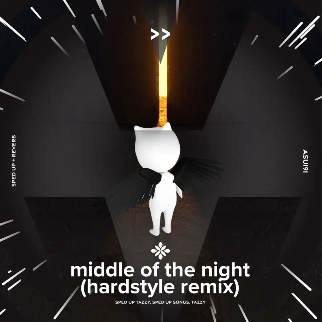 middle of the night (hardstyle remix) - sped up + reverb