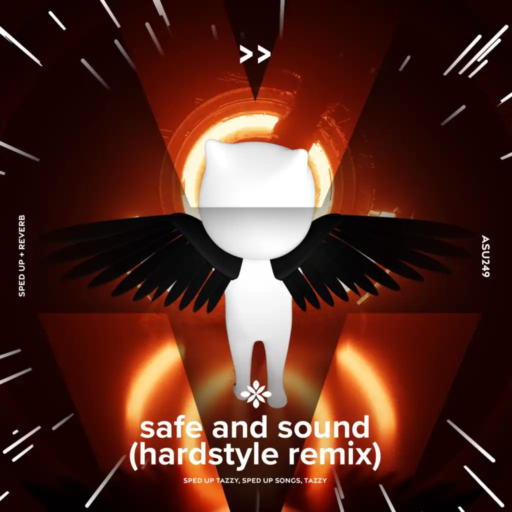 safe and sound (hardstyle remix) - sped up + reverb