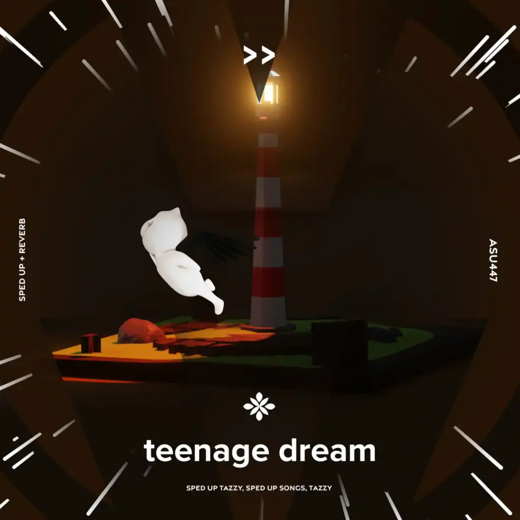 teenage dream - sped up + reverb