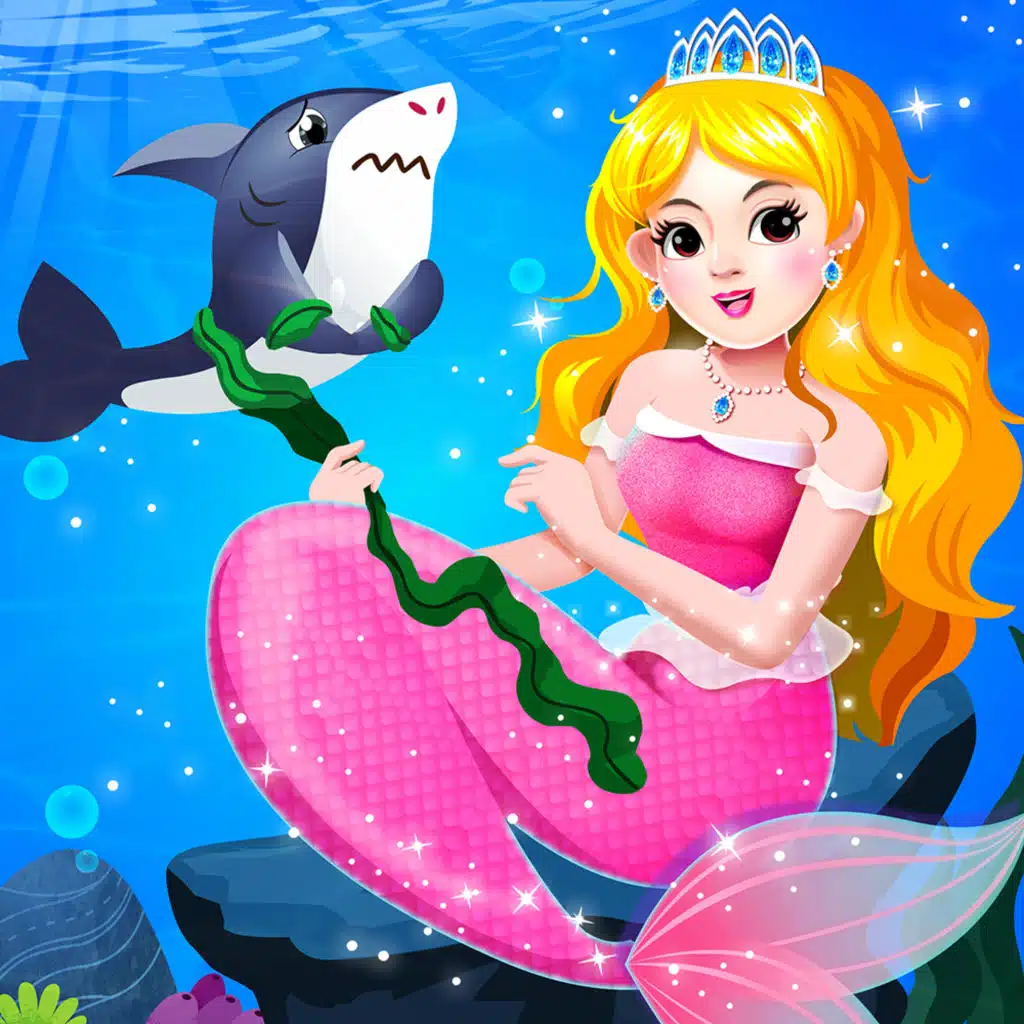 Princess Mermaid and the Bragger Shark🦈