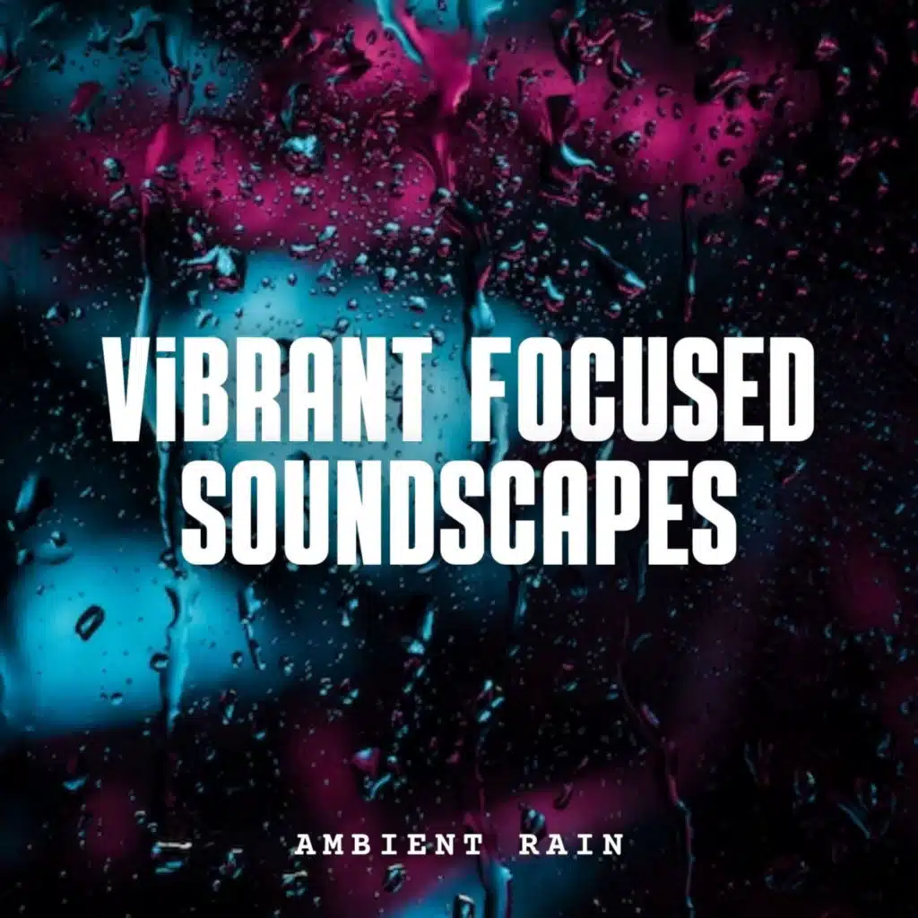 Ambient Rain: Vibrant Focused Soundscapes