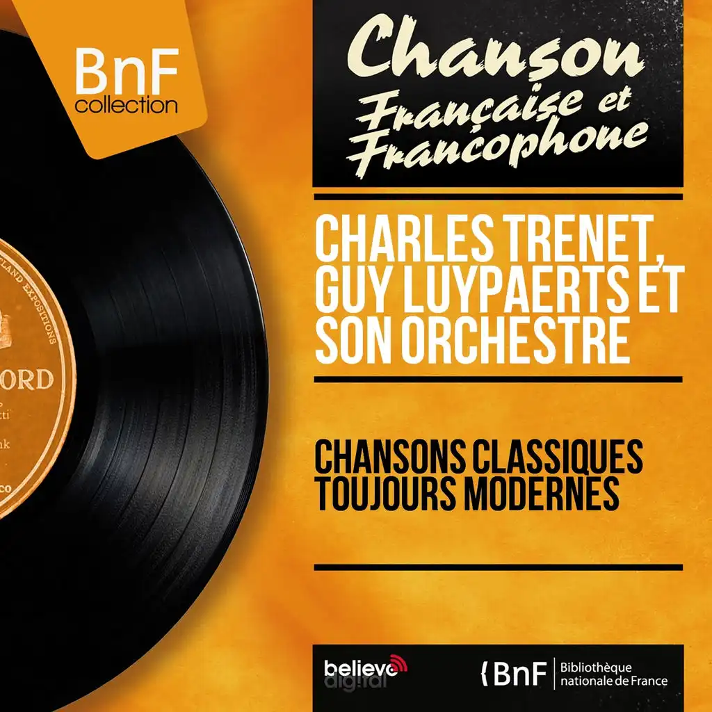 Charles Trenet, Guy Luypaerts et son orchestre