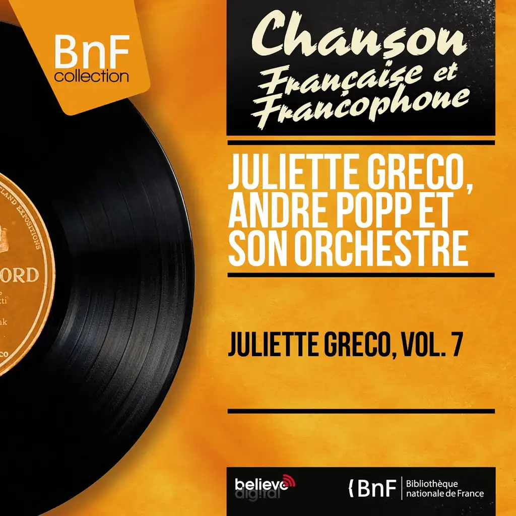Juliette Gréco, vol. 7 (Mono version)