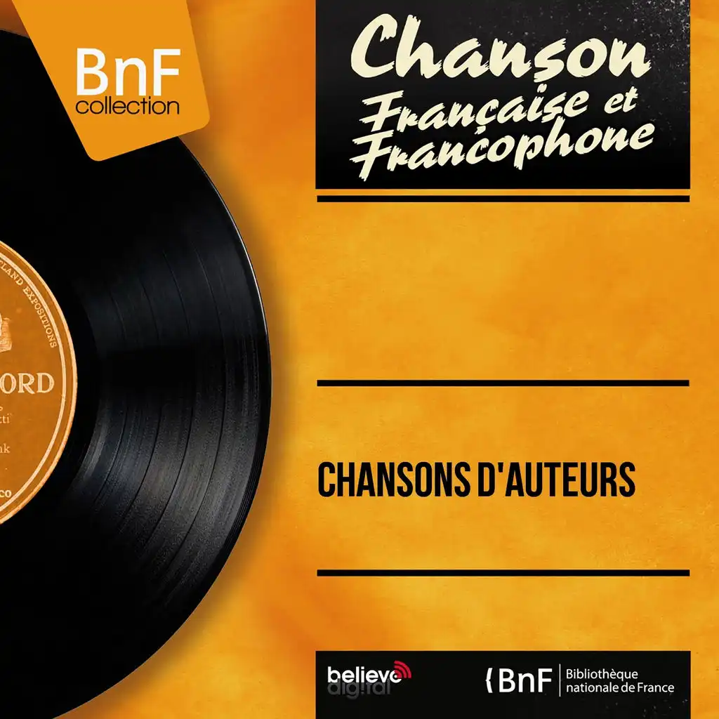 Chansons d'auteurs (Mono version)