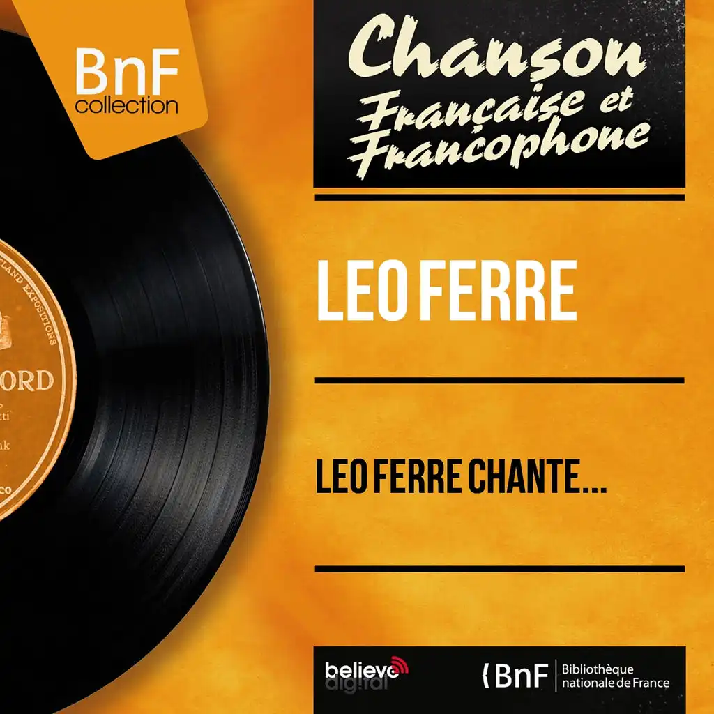 Léo Ferré chante... (Mono Version)