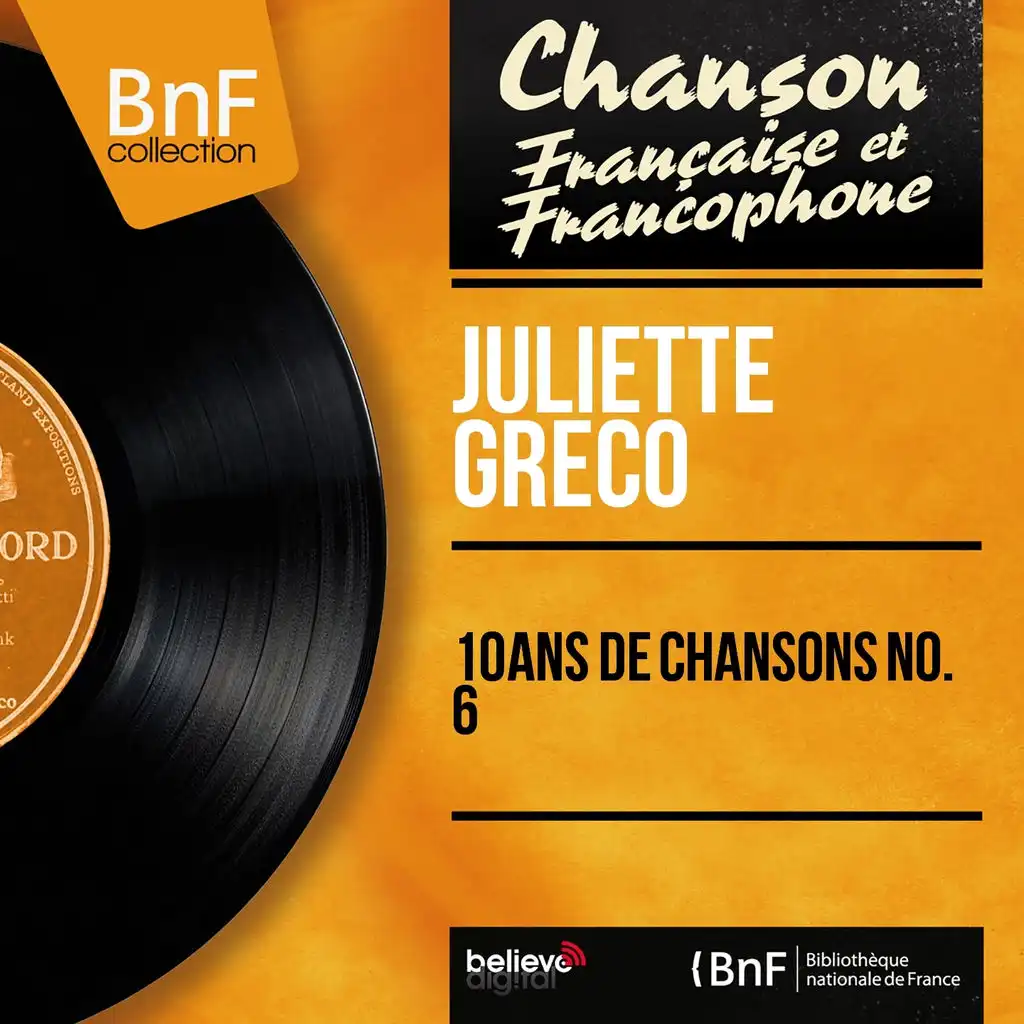 10 ans de chansons, no. 6 (Stereo Version)