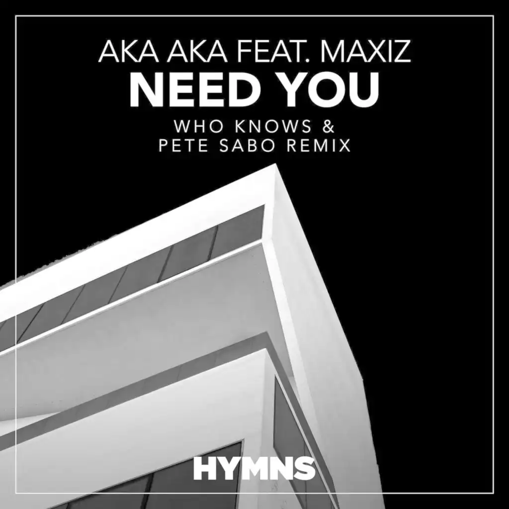 Need You (Who Knows & Pete Sabo Remix) [feat. Maxiz]