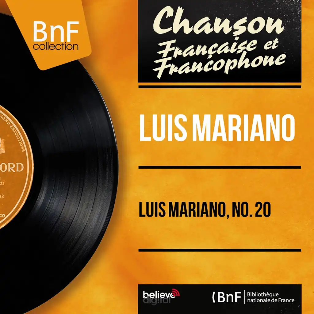 Luis Mariano, no. 20 (Mono Version)