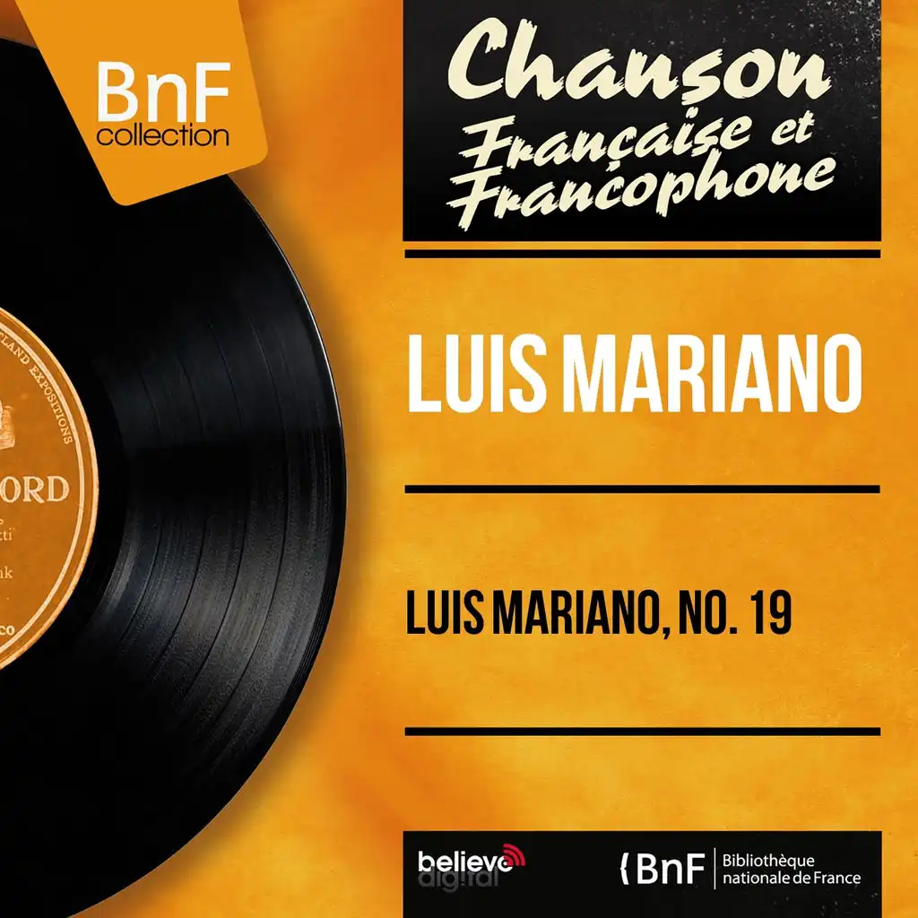 Luis Mariano, no. 19 (Mono Version)