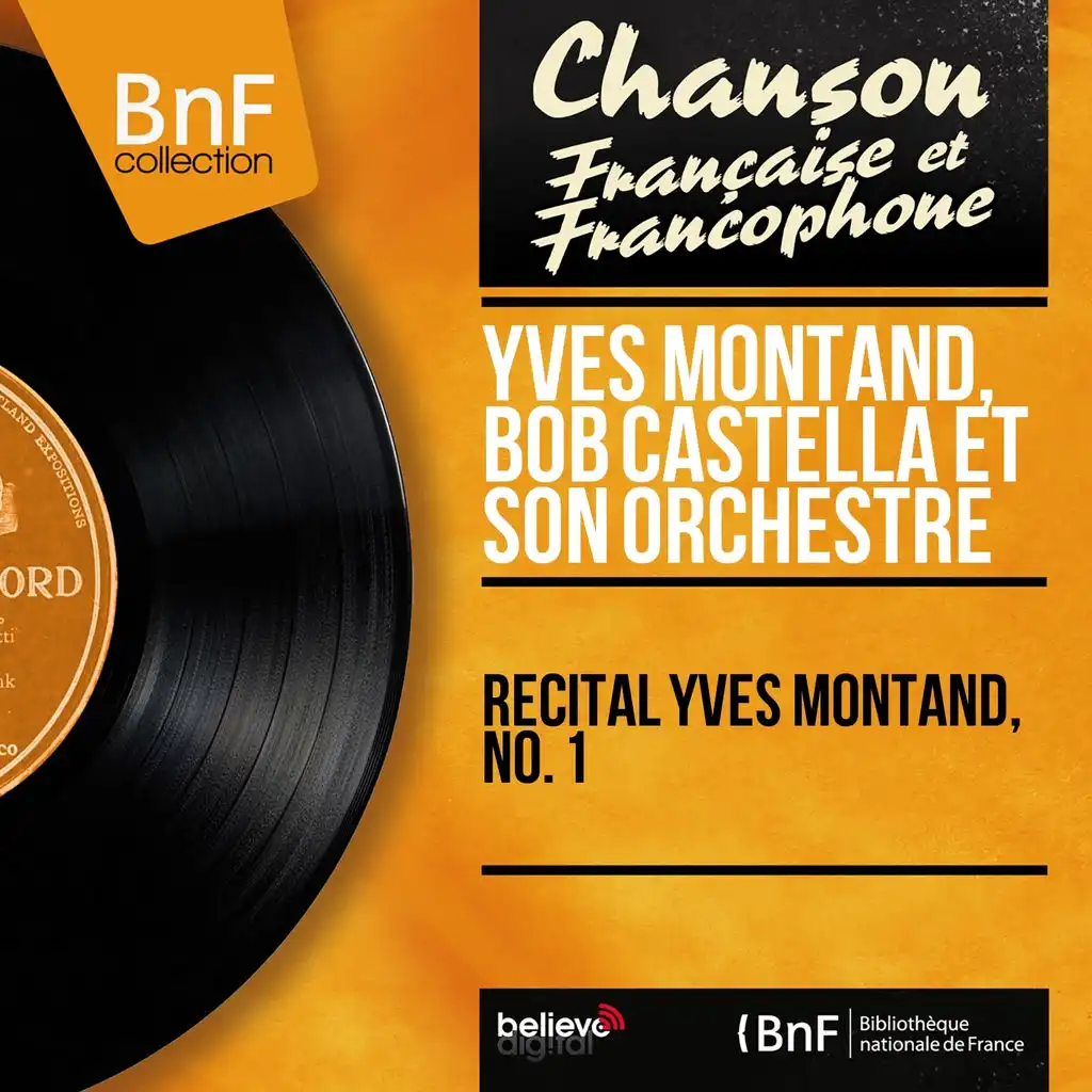 Récital Yves Montand, No. 1 (Live, Remastered)