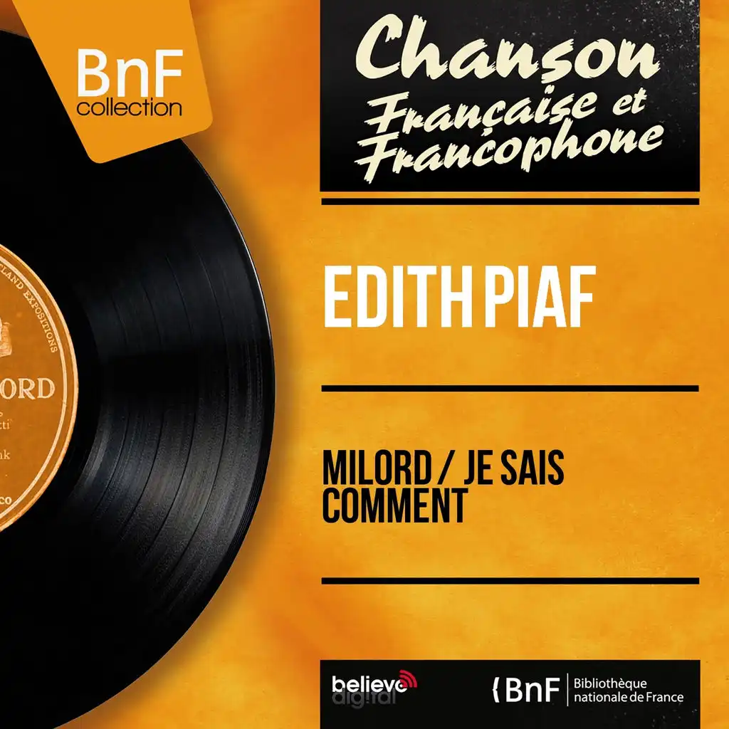 Milord (ft. Robert Chauvigny et son orchestre)