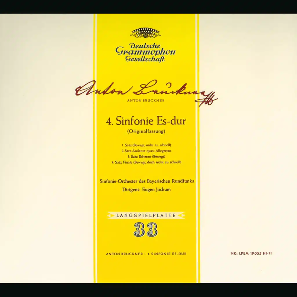 Symphonieorchester des Bayerischen Rundfunks & Eugen Jochum