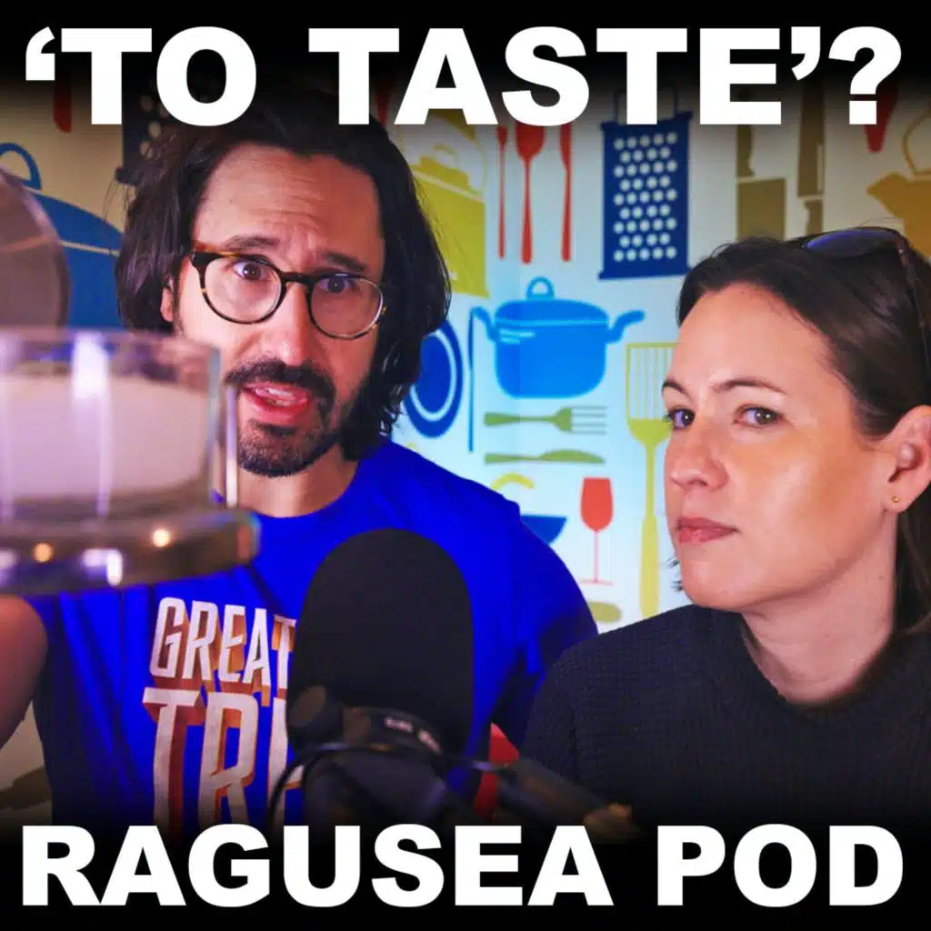 Why do recipes say 'salt to taste'? Is enameled cast iron worth the money? Why don't you use avocados? (E44)
