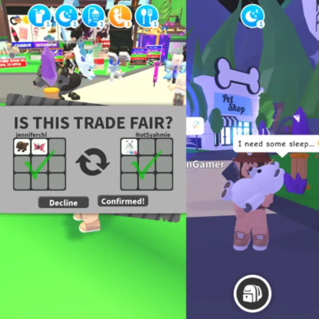 Trading a Platypus in adopt me!(Requested)