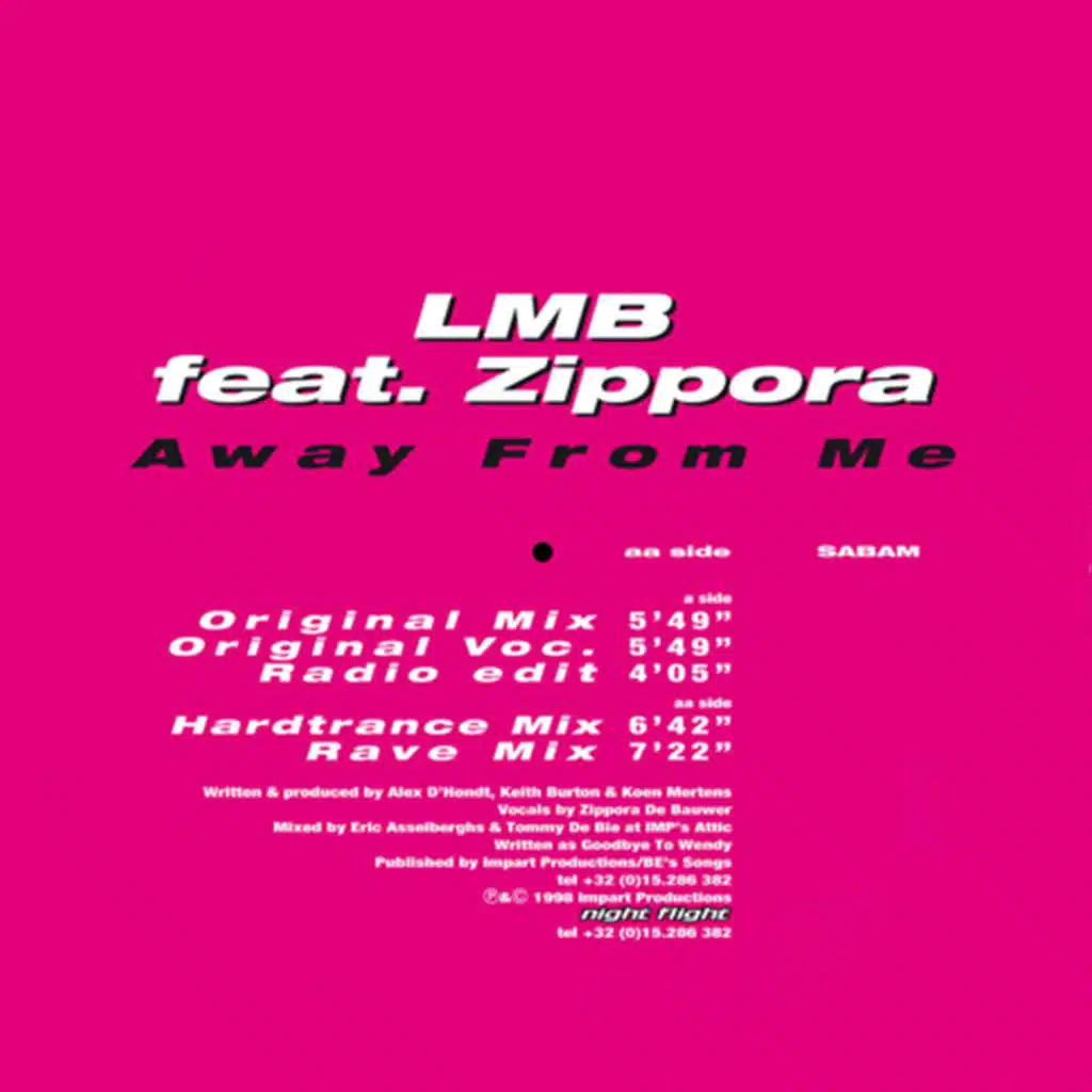 Away From Me (feat. Zippora)
