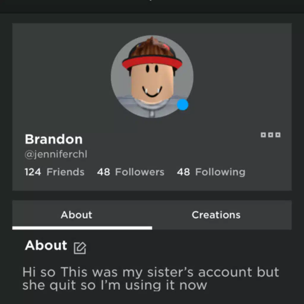 Why I’m a boy In Roblox