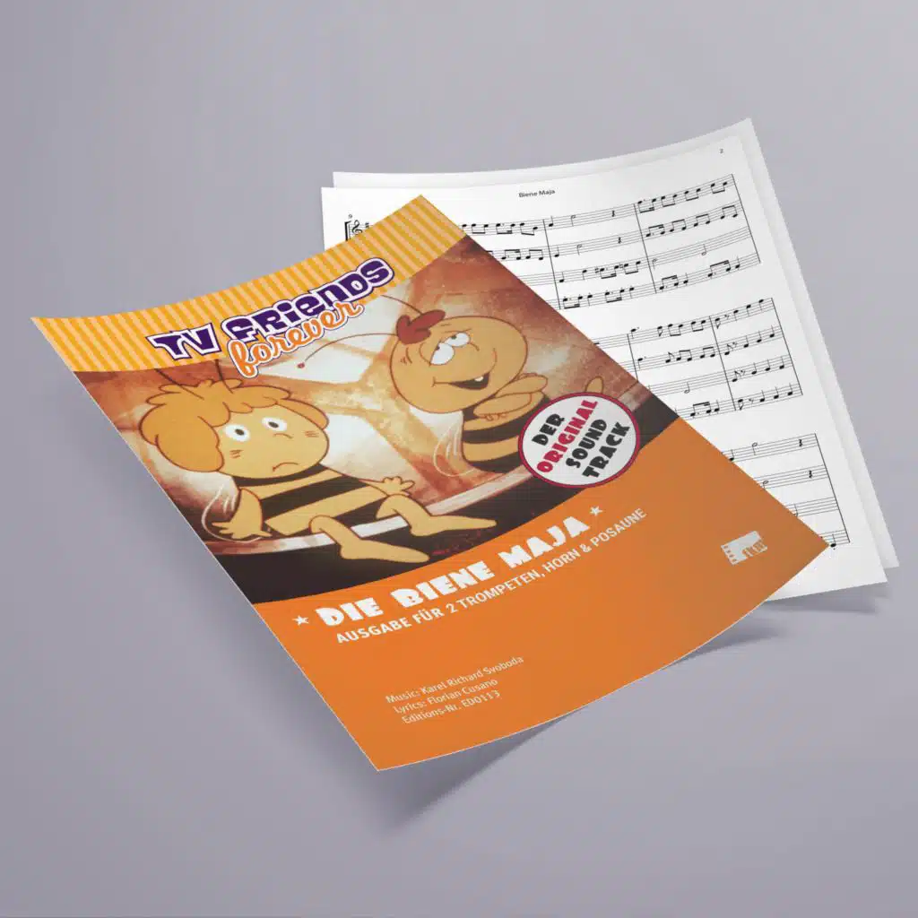 Biene Maja (Notenausgabe für Blechbläserquartett)
