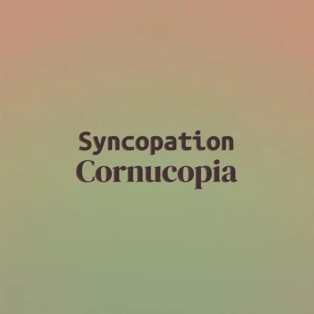 Syncopation Cornucopia