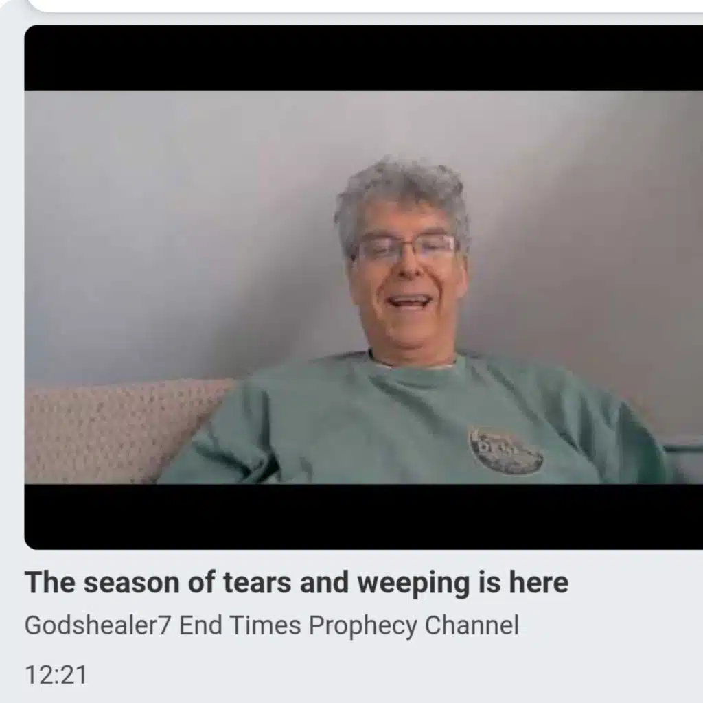 The season of tears and weeping is here