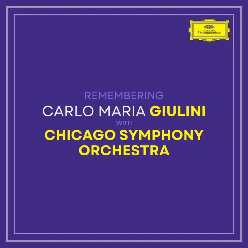 Remembering Giulini with Chicago Symphony Orchestra