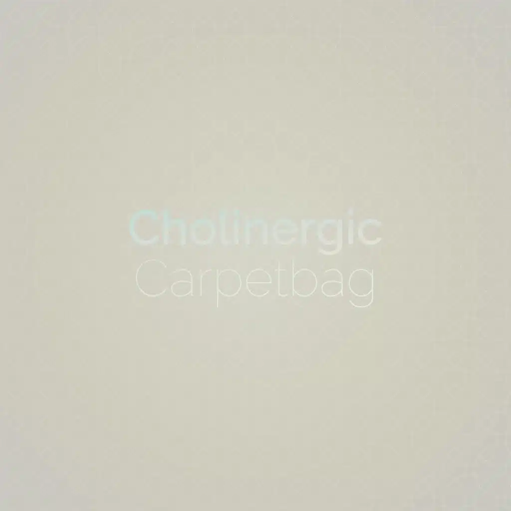 Cholinergic Carpetbag