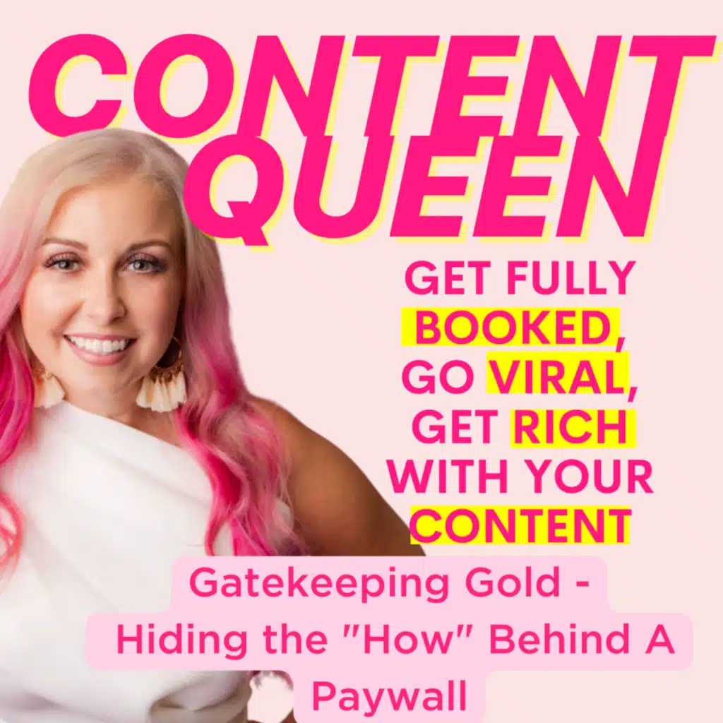 Gatekeeping Gold - Hiding the "How" Behind a Paywall