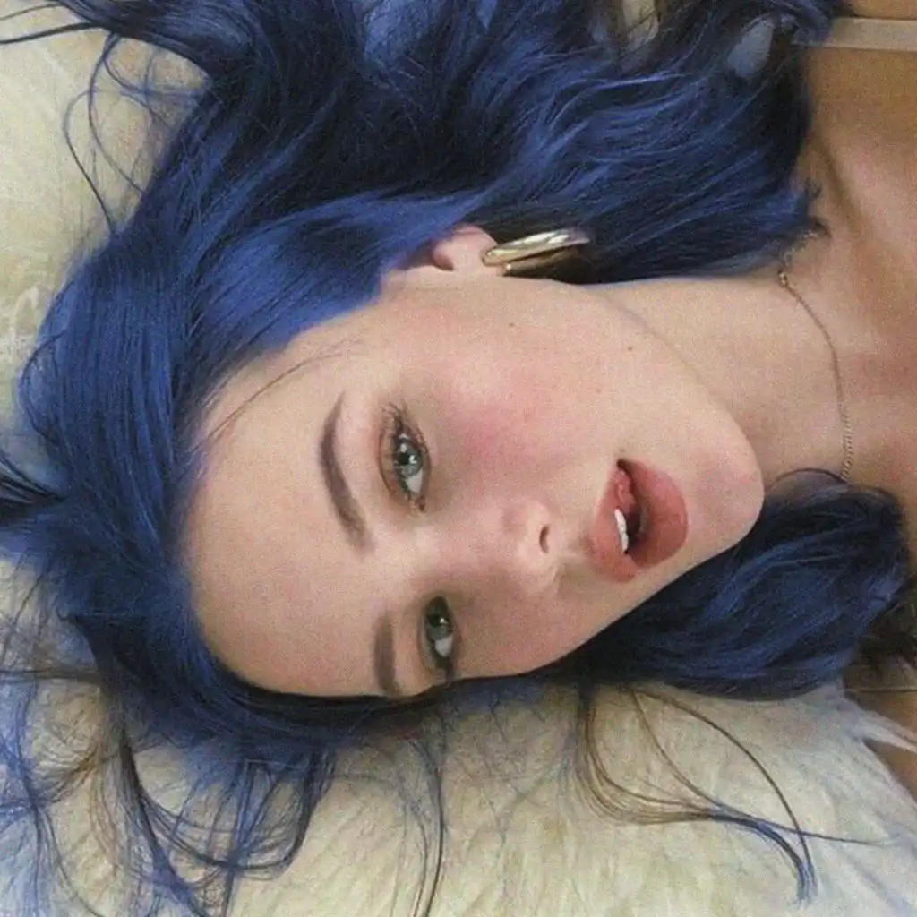 blue hair - sped up + reverb