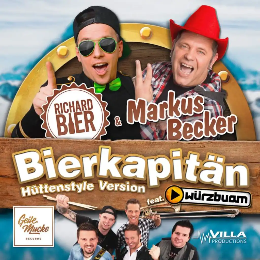 Bierkapitän (Hüttenstyle Version) [feat. Würzbuam]