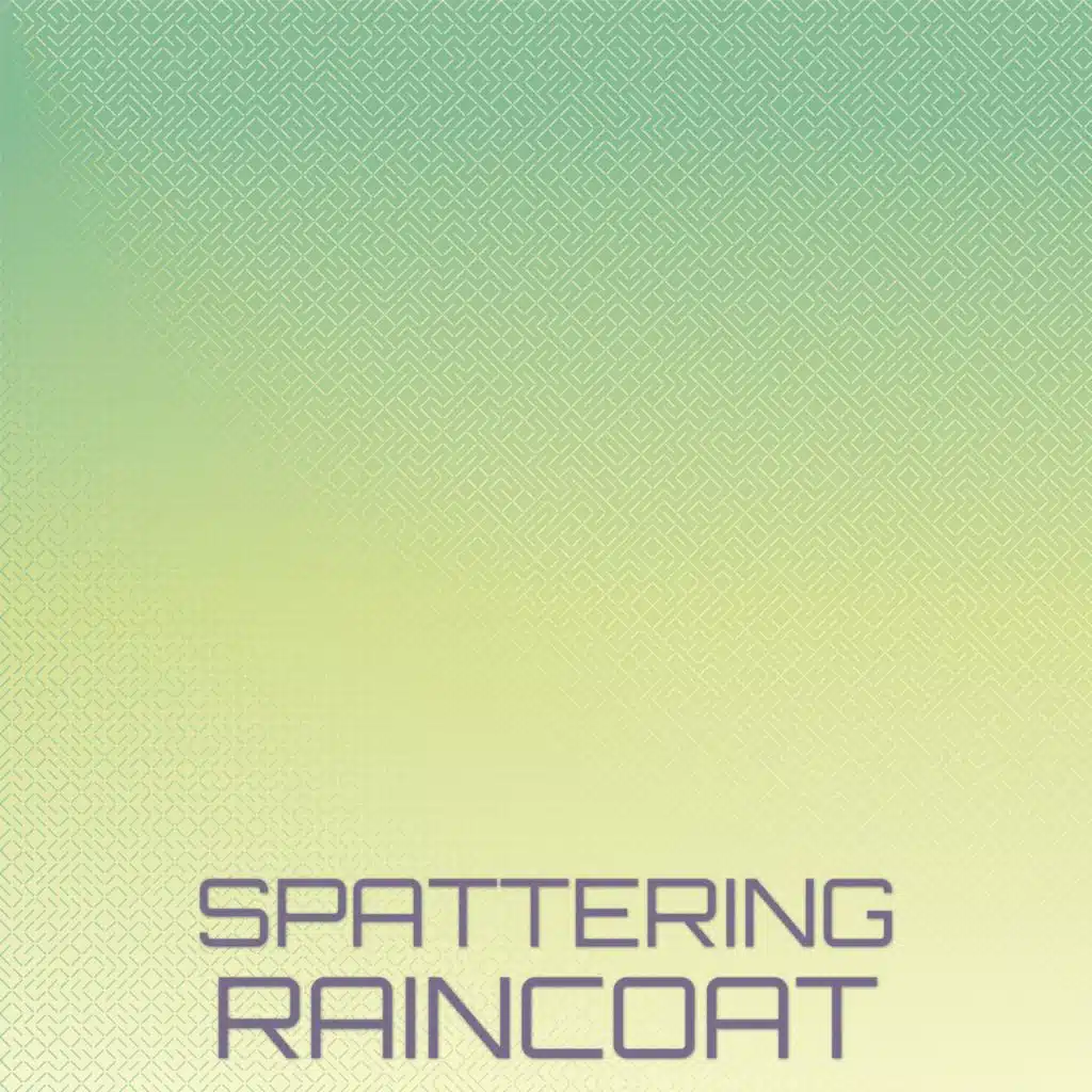 Spattering Raincoat