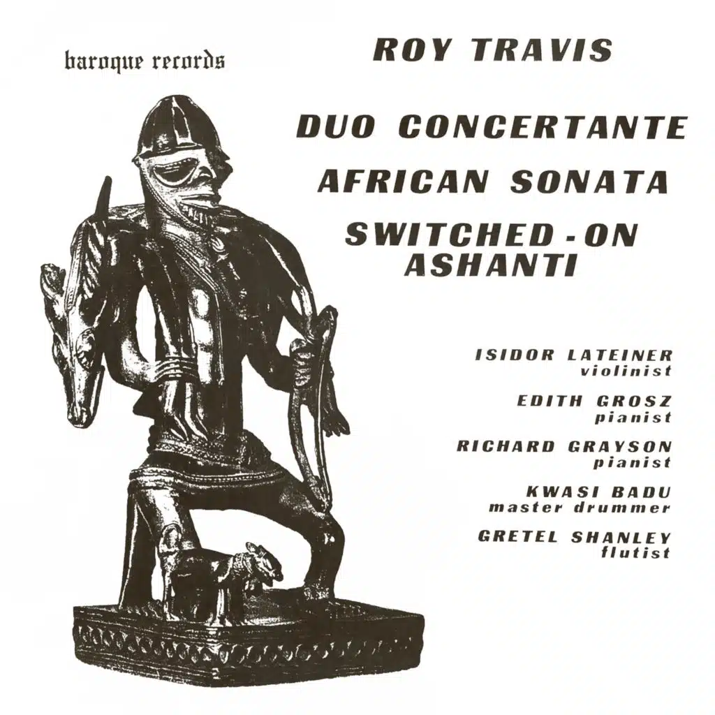 Travis: Duo Concertante - Africa Sonata - Switched-On Ashanti