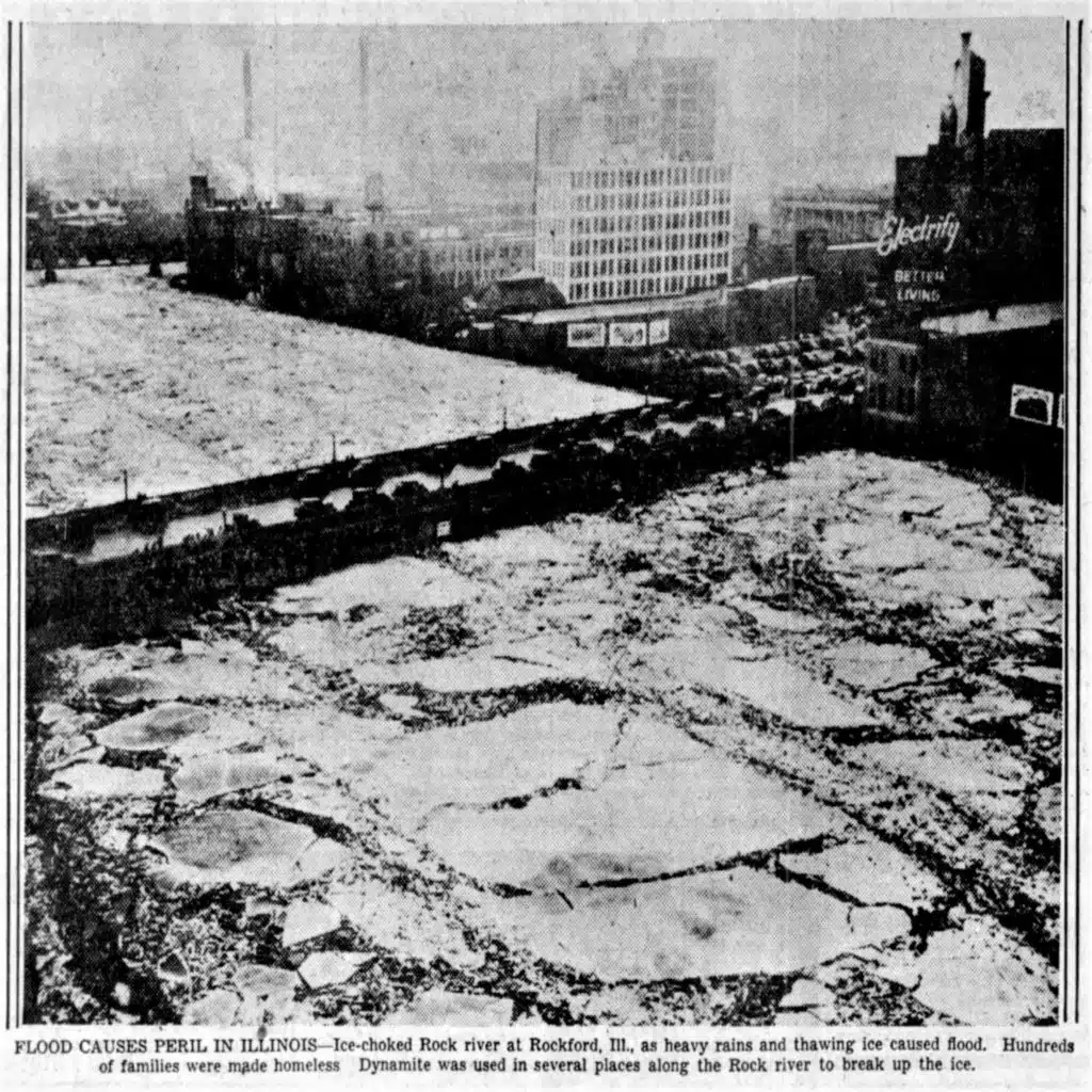This Week in Illinois History: Fighting Winter Floods with Dynamite (late January to early February, 1938)