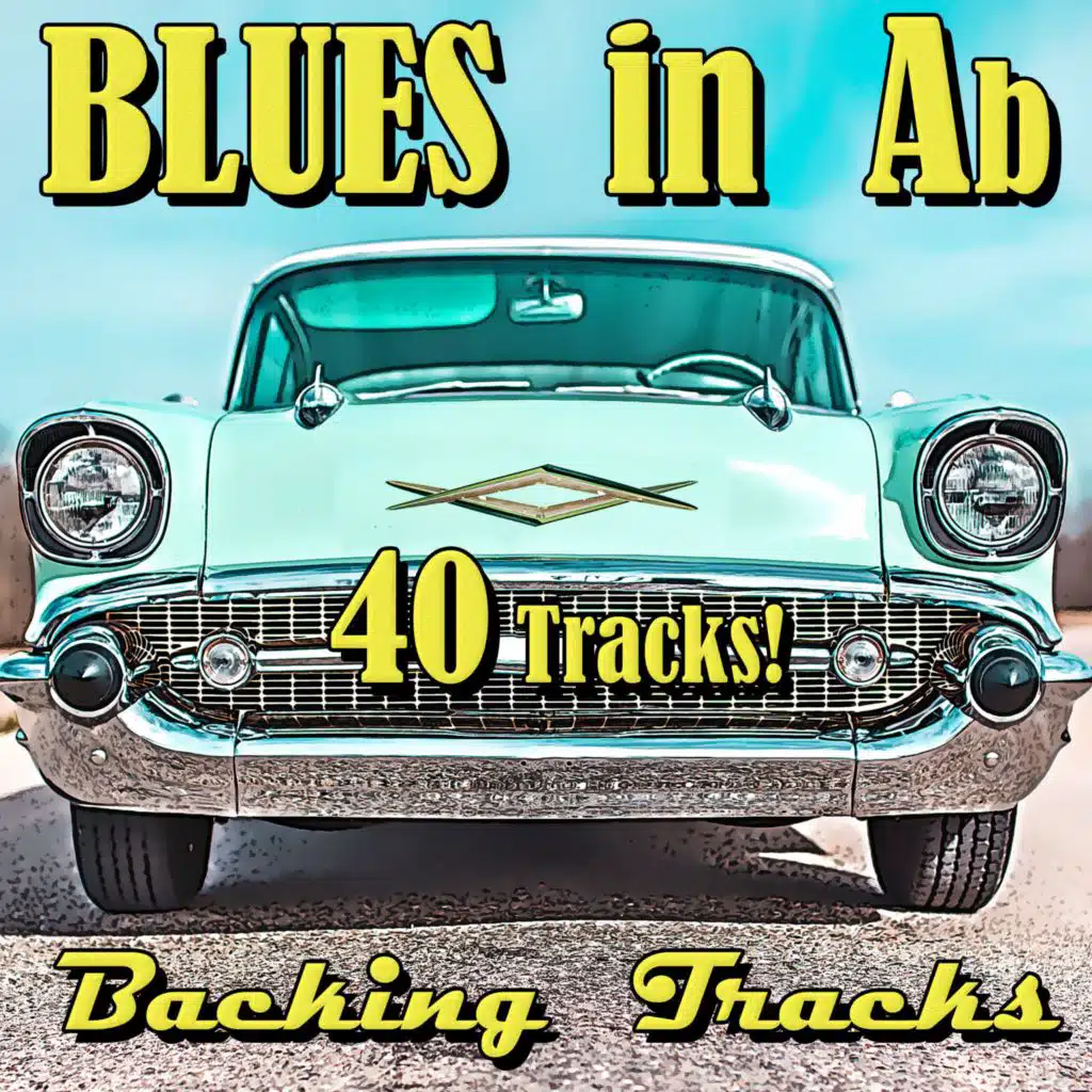 Super Slow Blues! Guitar Play Along in G#