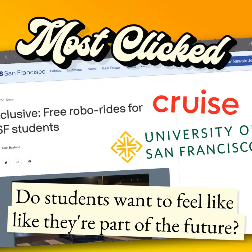 Do students want to feel like they're part of the future?