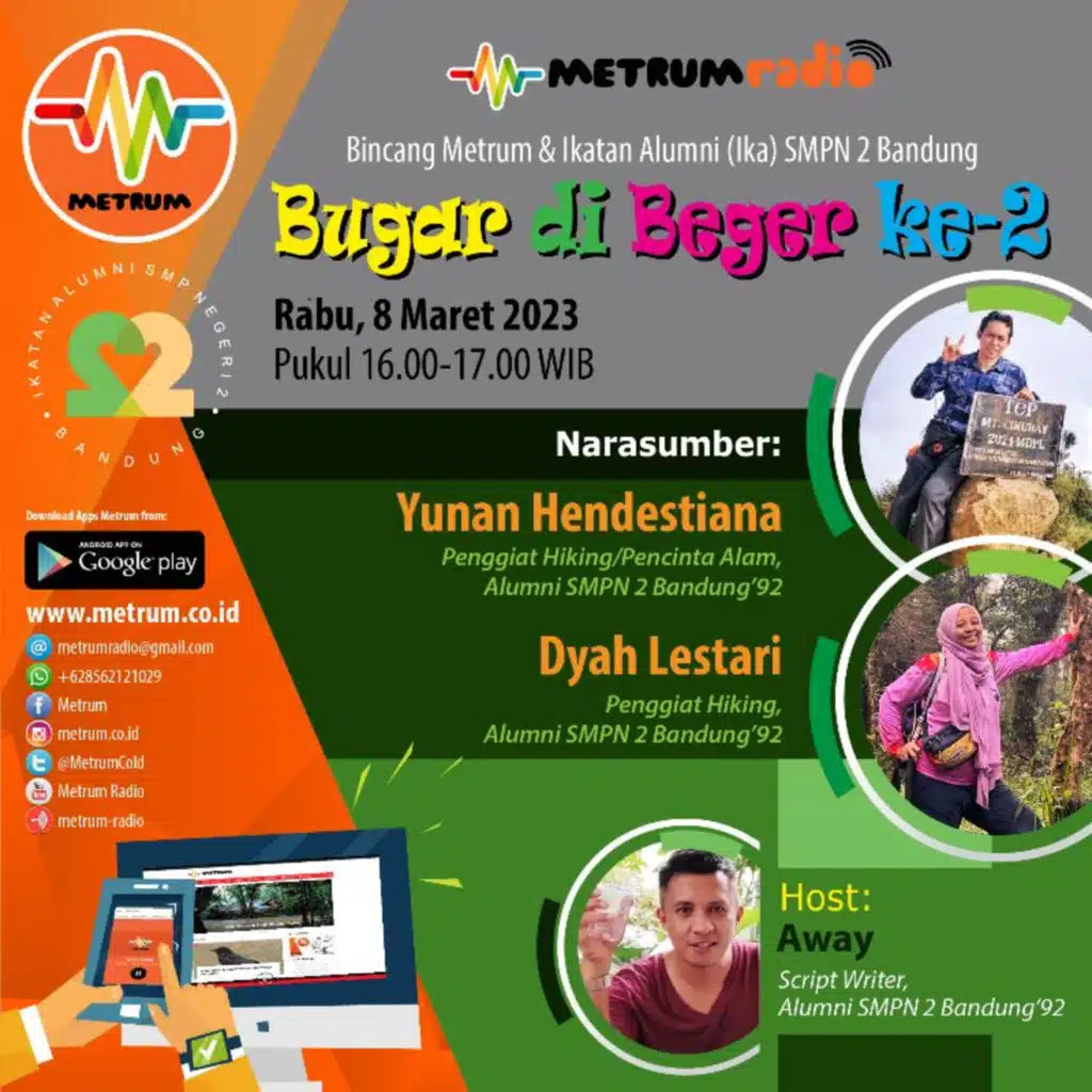 Bincang Metrum dan Ika SMPN 2 Bandung #5, Bugar di Beger ke-2