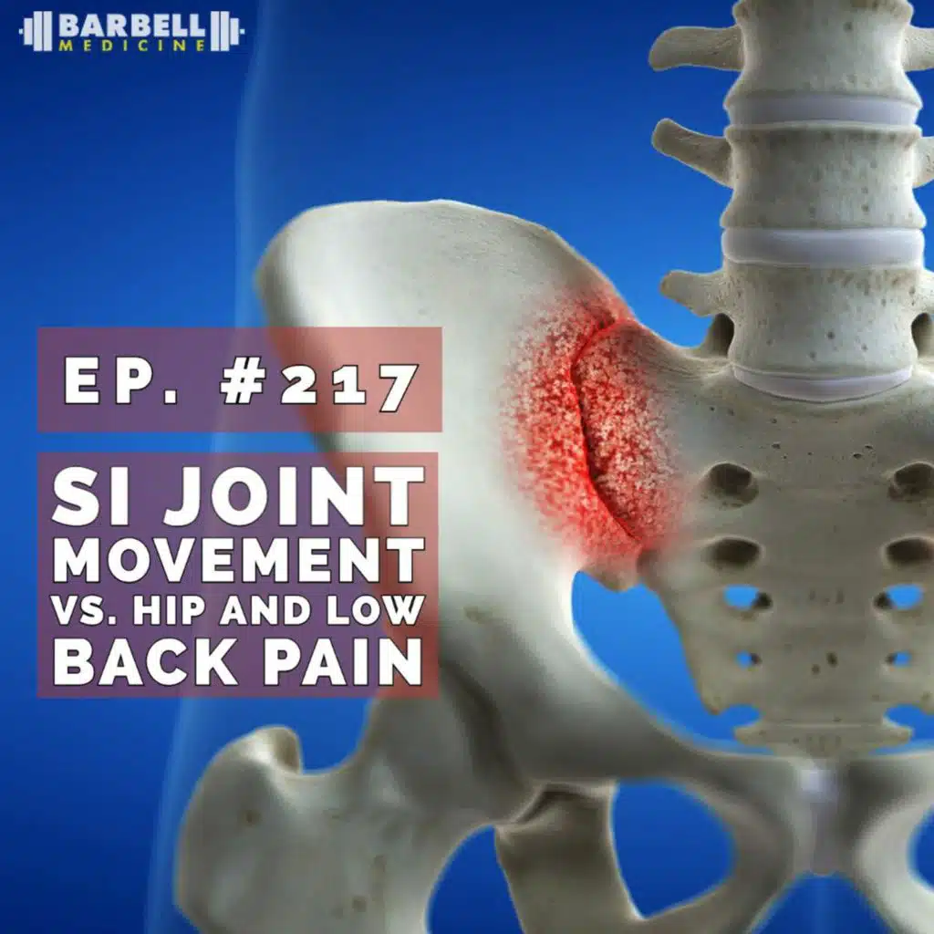 Episode #217: Does SI Joint Movement Cause Hip and Low Back Pain?