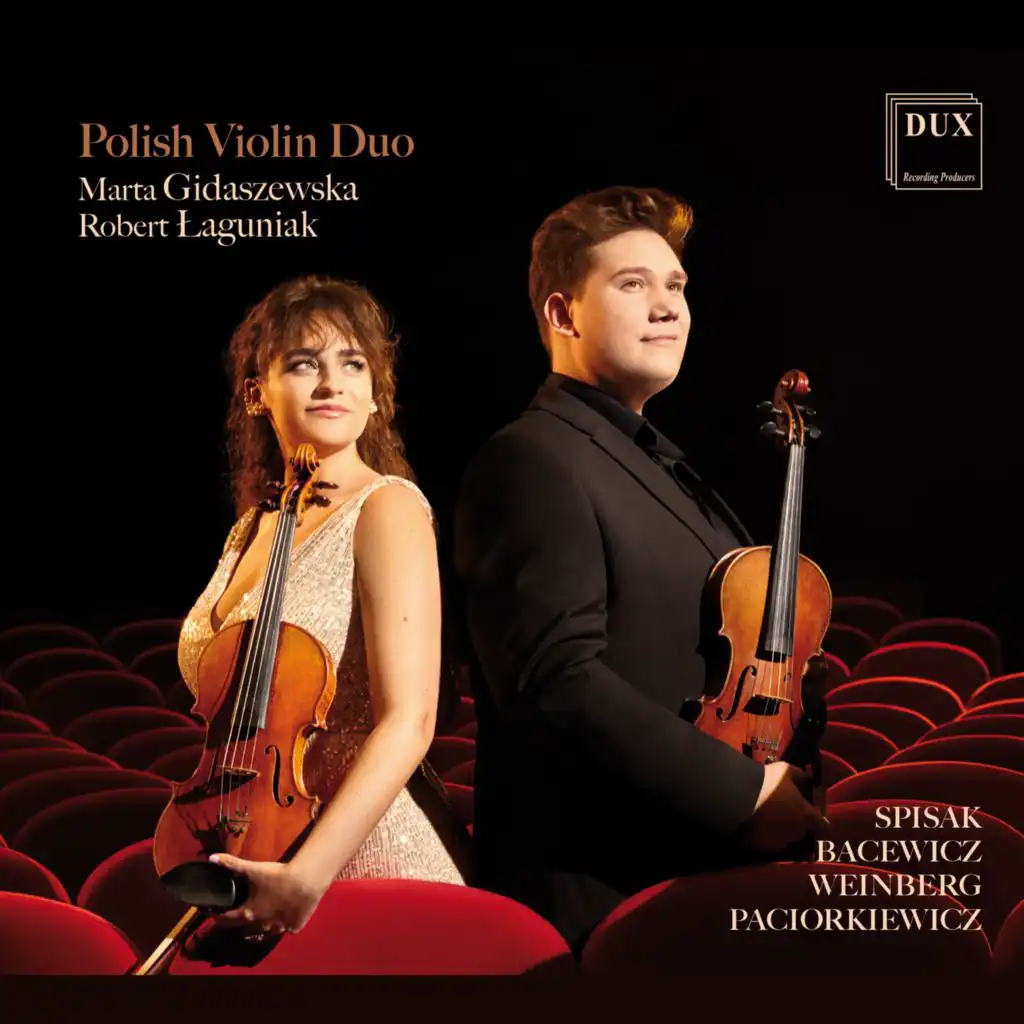 Polish Violin Duo, Marta Gidaszewska & Robert Łaguniak