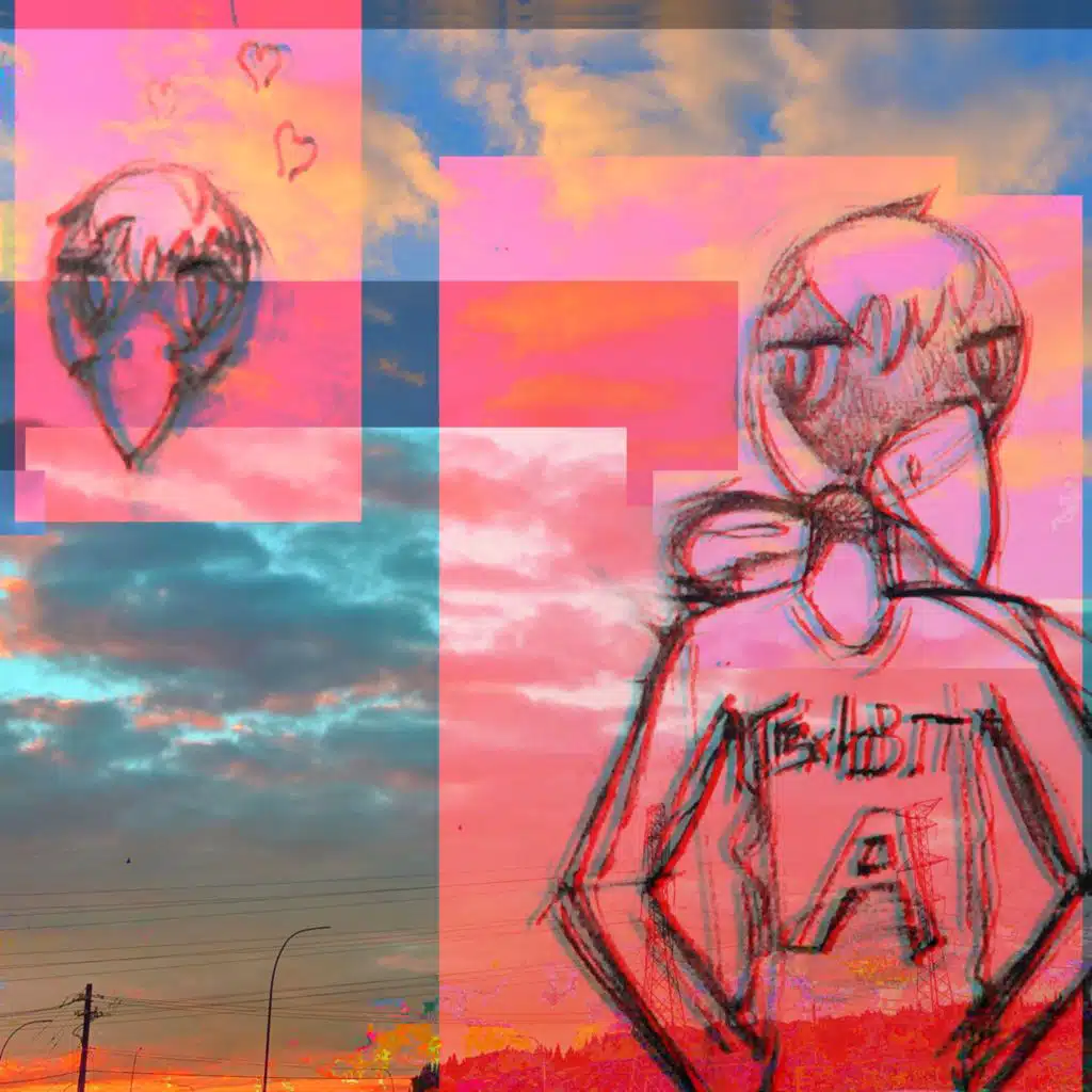 leaking from my beak