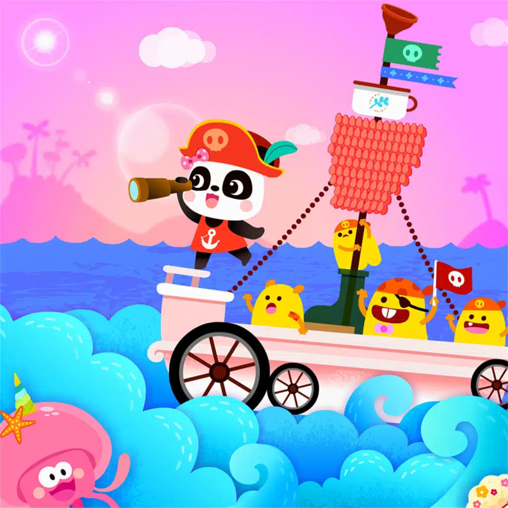 Pirate Miumiu's Giant Hamburger E2: Let's Go! Super Molly Nautilus!