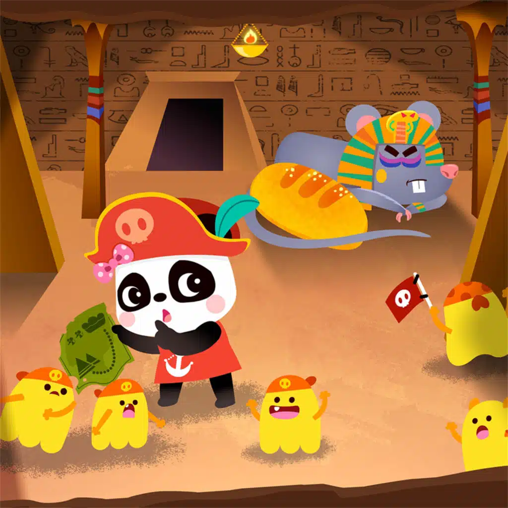 Pirate Miumiu's Giant Hamburger E4: Never Wake Pharaoh Mouselet