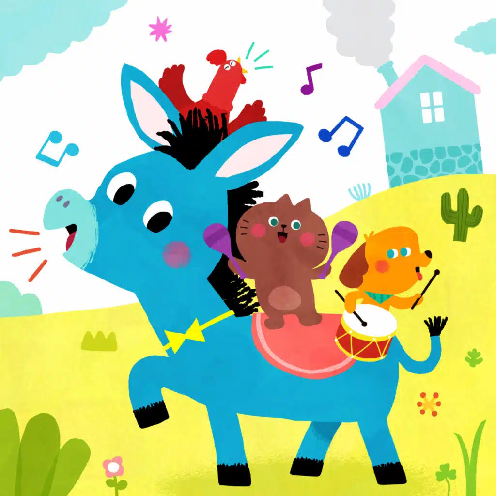 Town Musicians of Bremen(1) ブレーメンの音楽隊（前編）